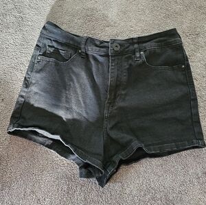 Bullhead denim high waisted super high rise shortie